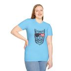 😎 Cool Cat with Shades T-Shirt – Purrfectly Stylish