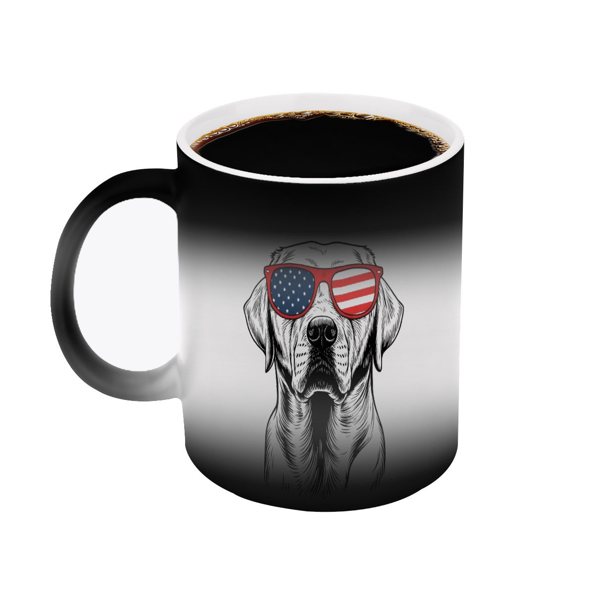 🖤 Magic Color Changing Dog Dad Mug