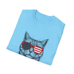😎 Cool Cat with Shades T-Shirt – Purrfectly Stylish