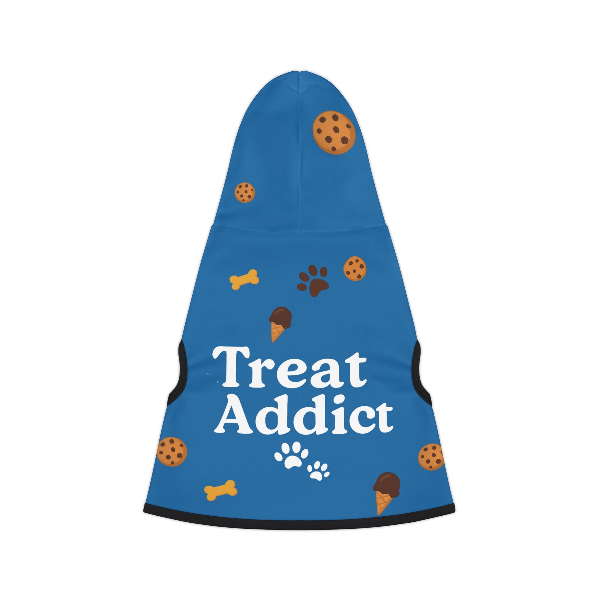 Treat Addict Pet Hoodie – Sapphire – Cozy Style for Your Snack – Loving Sidekick