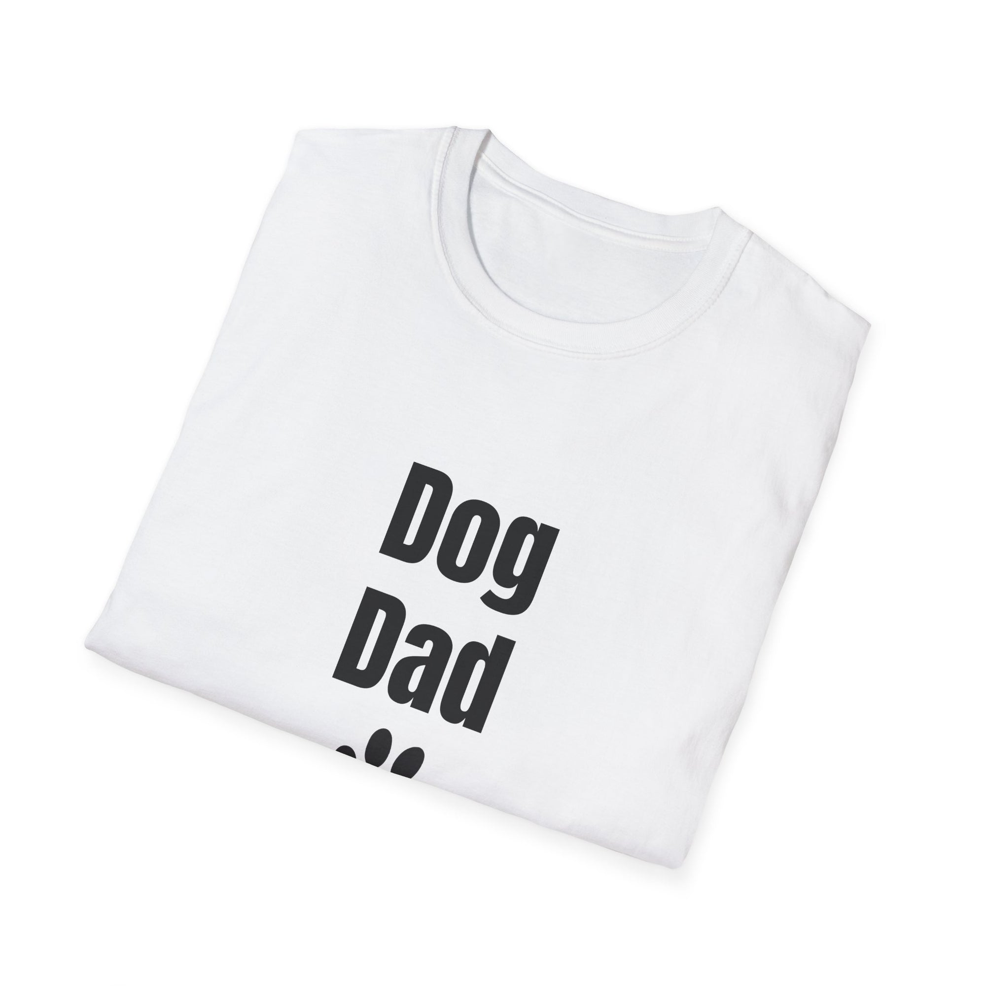 🐶 Dog Dad Light T-Shirt – Everyday Comfort for Pet Lovers