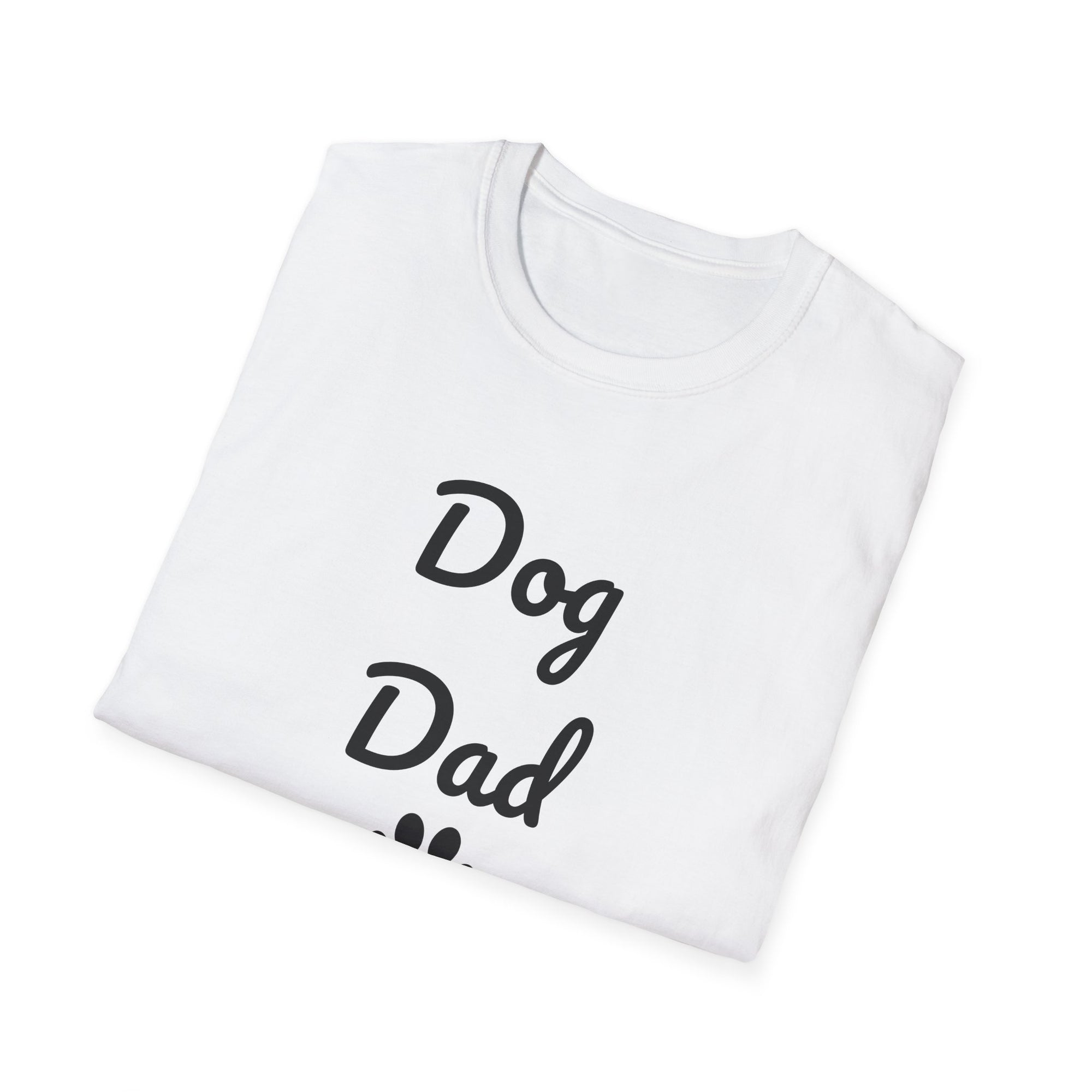 Personalized Dog Dad T-Shirt – Custom Name Edition