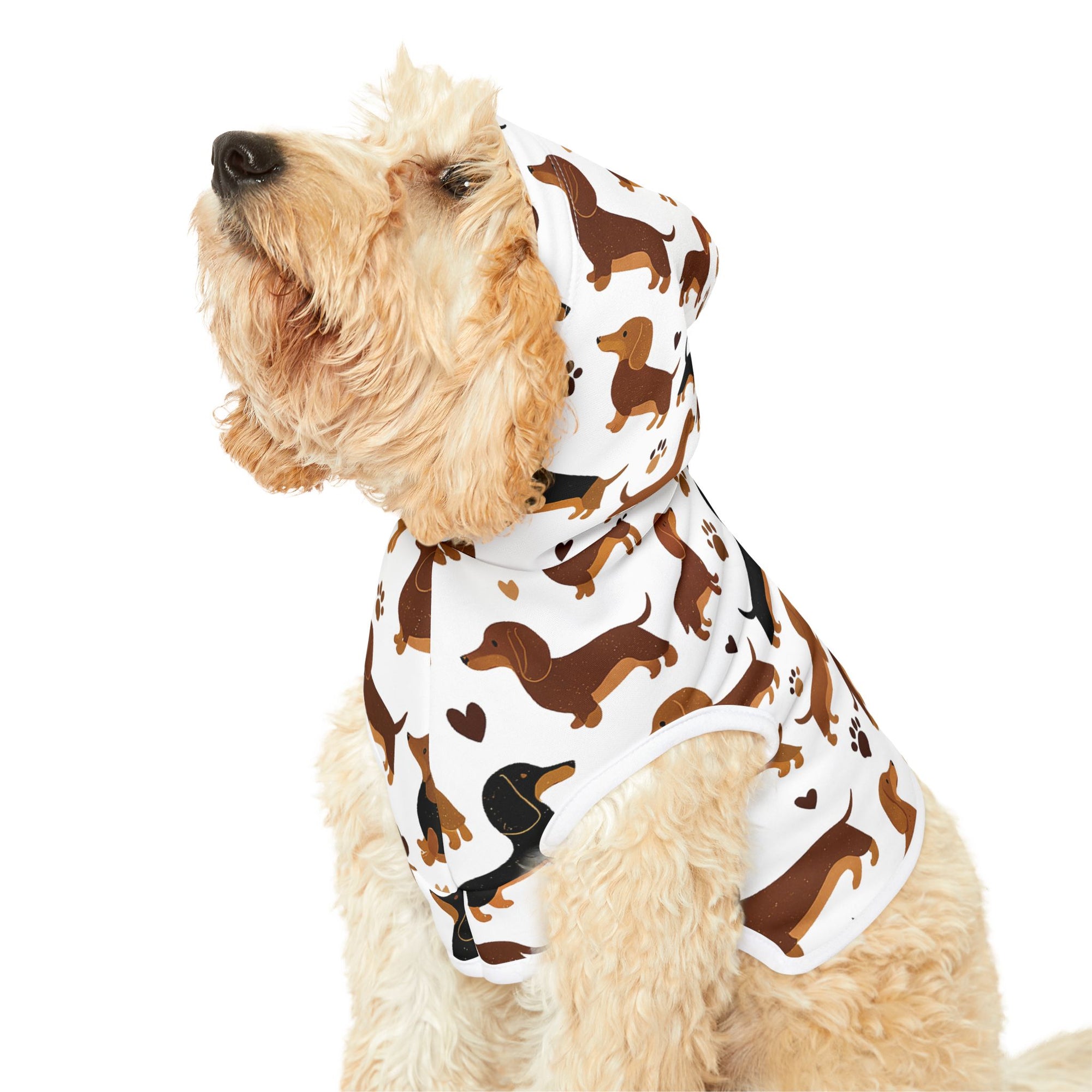 Dachshund Pattern - Pet Hoodie