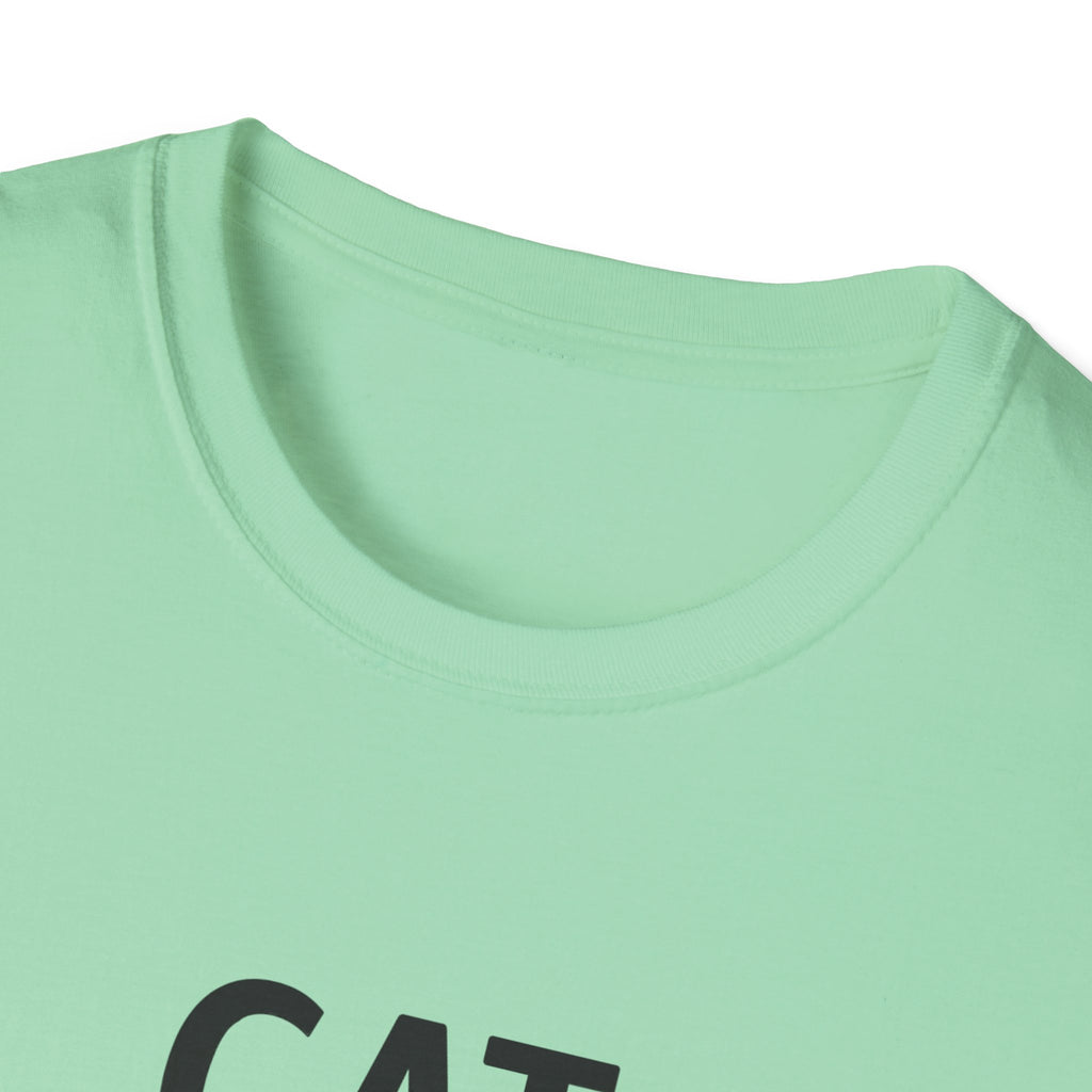 😼 Personalized Cat Dad T-Shirt – Custom Name Edition