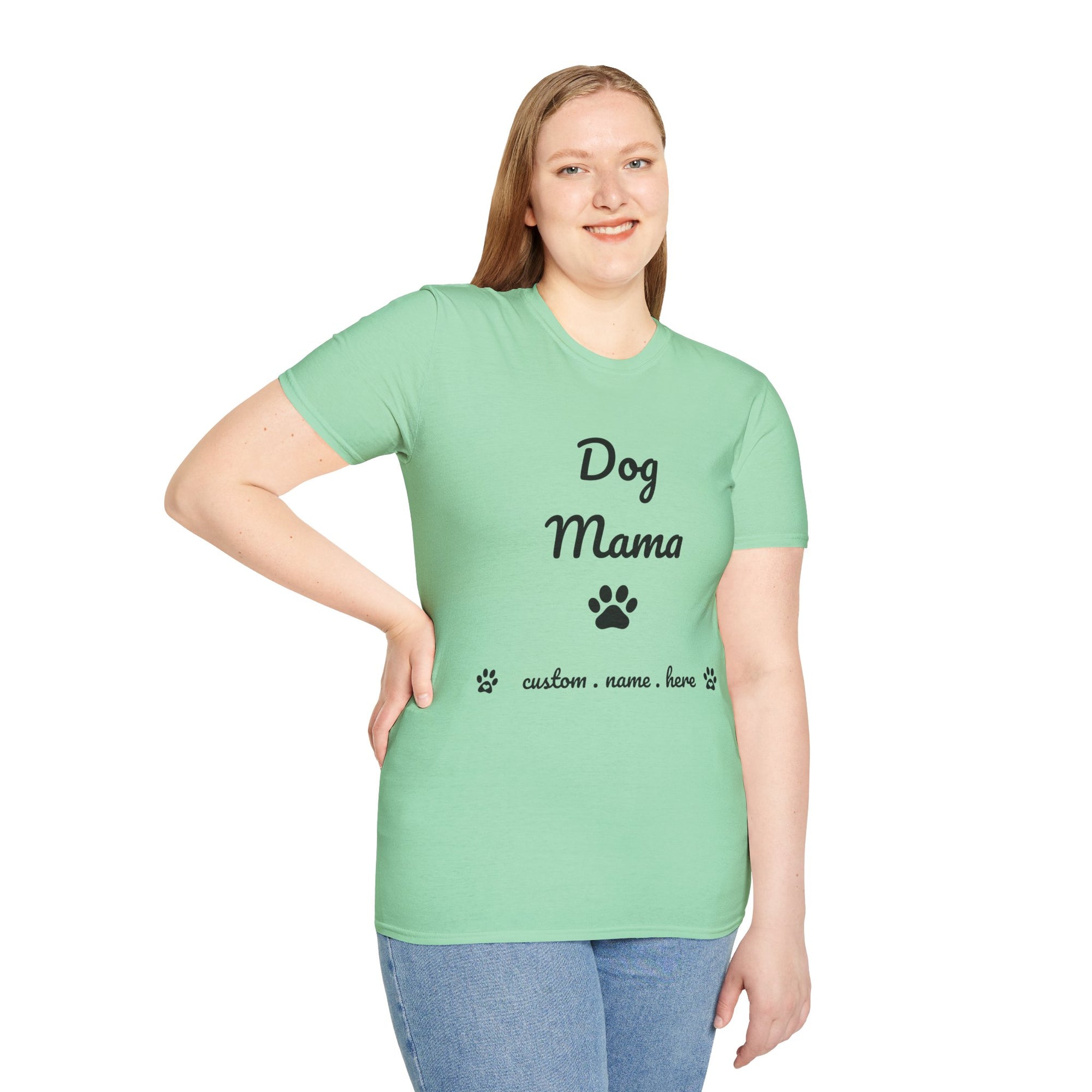 Personalized  – Dog Mom T-Shirt