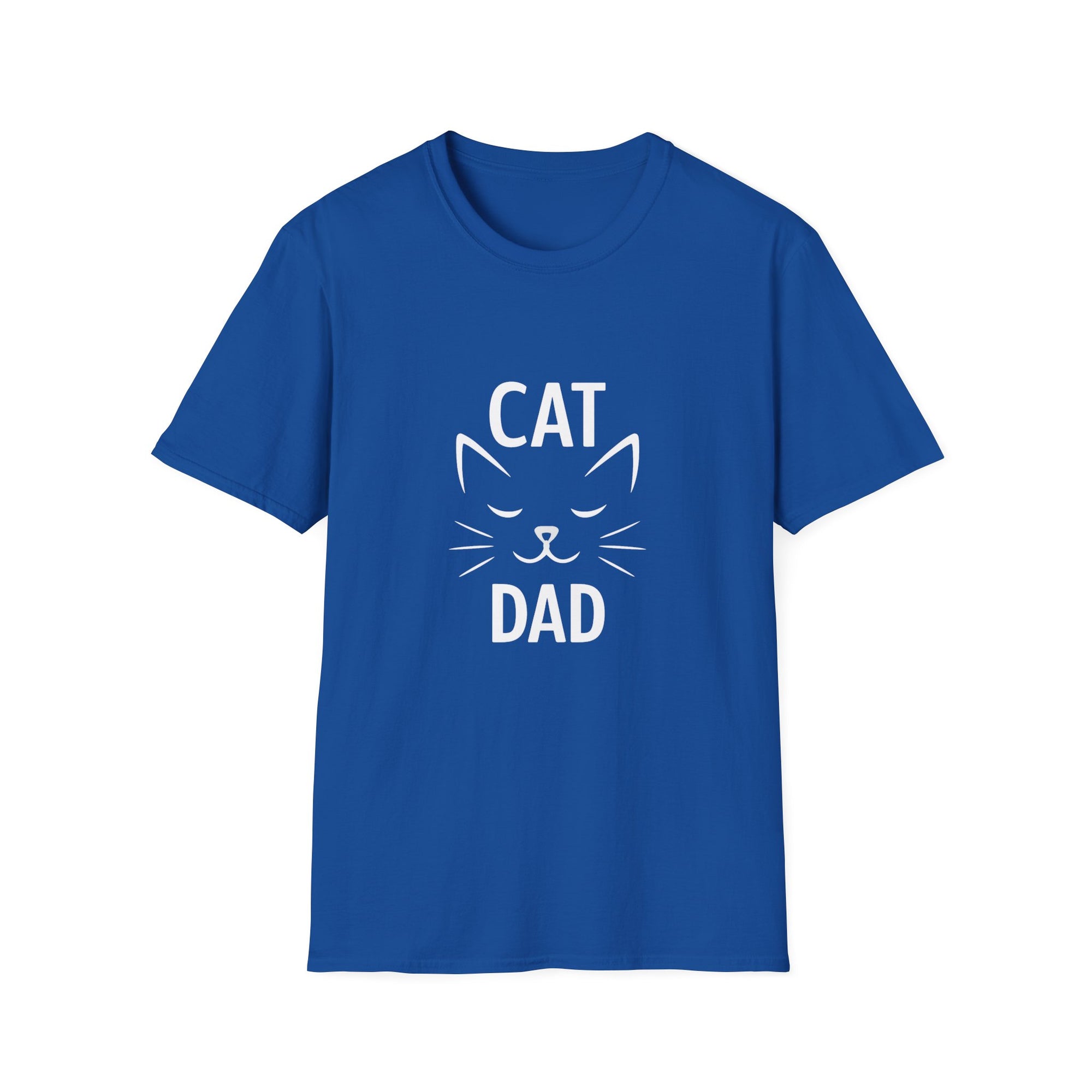 😼 Cat Dad T-Shirt – Feline Pride in Style