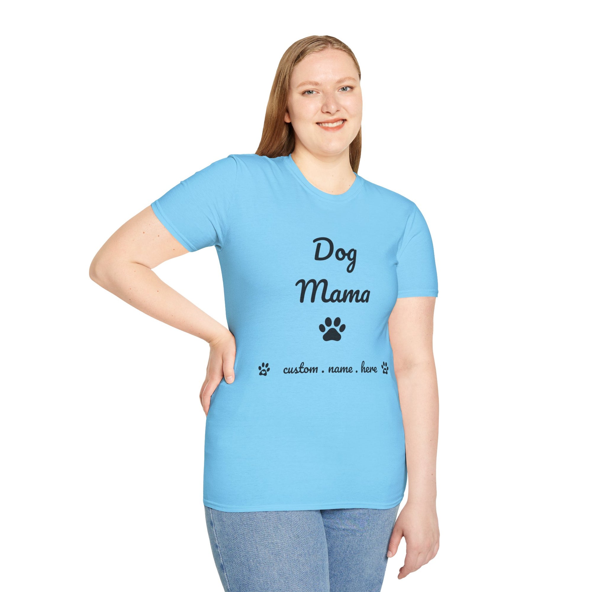 Personalized  – Dog Mom T-Shirt