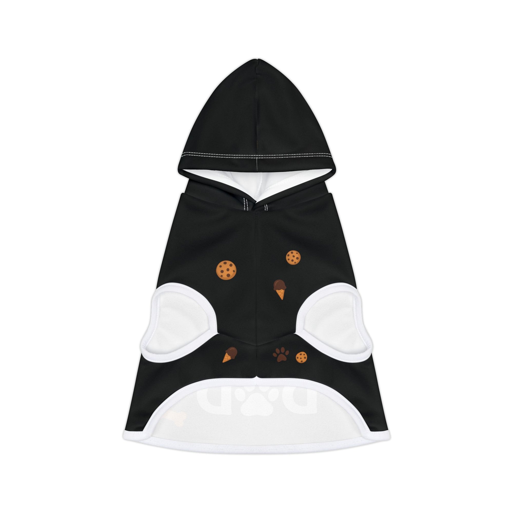 Pet Hoodie – “I love My Dad Pet Hoodie” Black Variant – Cozy Apparel for Cats & Dogs