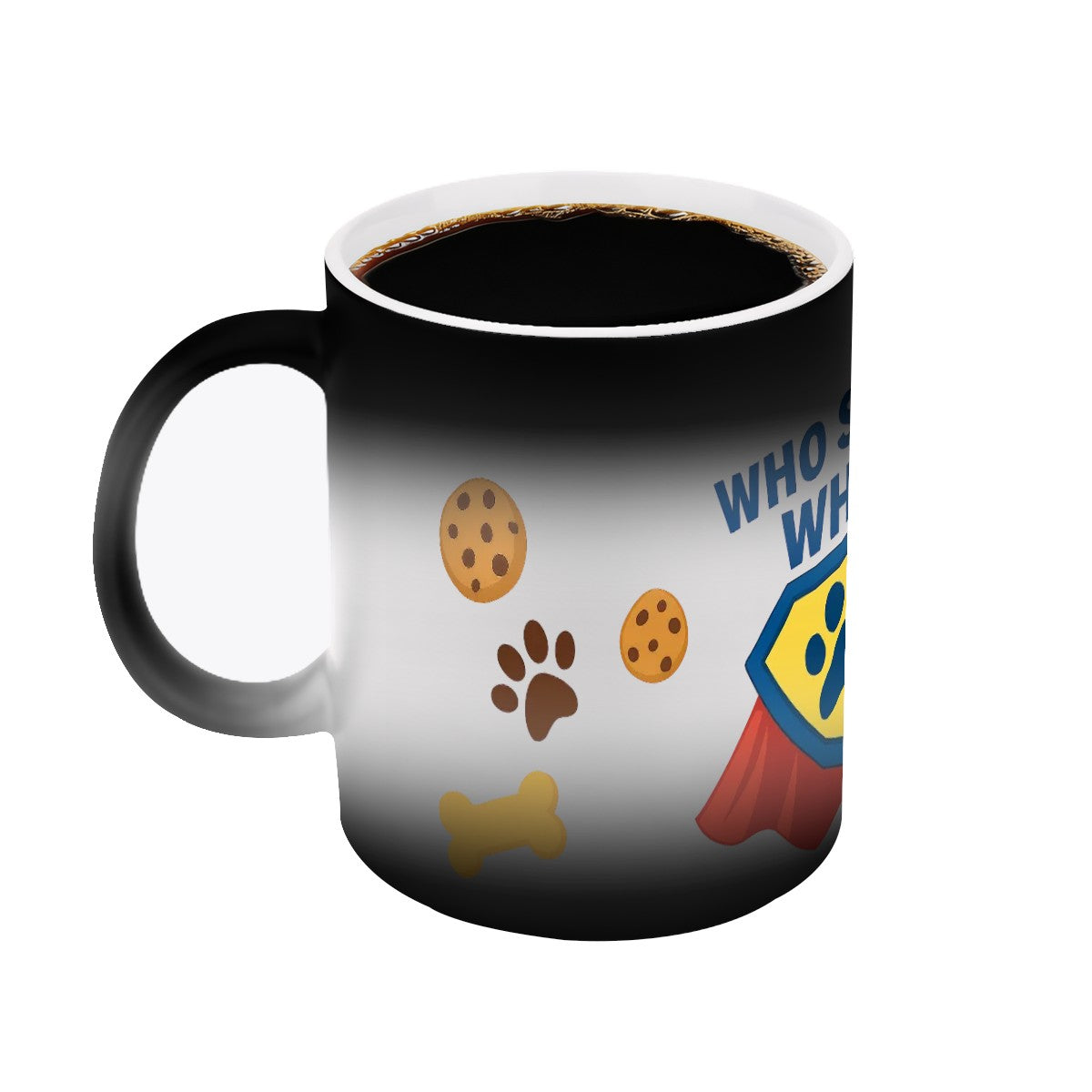 "Who Saved Who?" - Magic Color Changing Mug