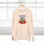 “Who Saved Who?” Hoodie – PREMIUM QUALITY Superhero Paw Edition