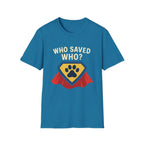 🐾🦸"Who Saved Who?" – The Hero Tee Every Pet Parent Needs 🐾