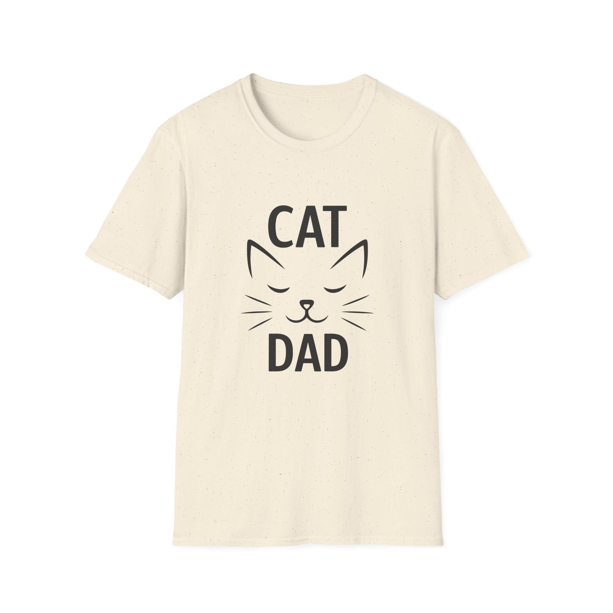 😼 Cat Dad T-Shirt – Feline Pride in Style