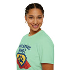 🐾🦸"Who Saved Who?" – The Hero Tee Every Pet Parent Needs 🐾