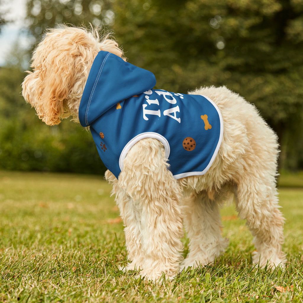 Treat Addict Pet Hoodie – Sapphire – Cozy Style for Your Snack – Loving Sidekick