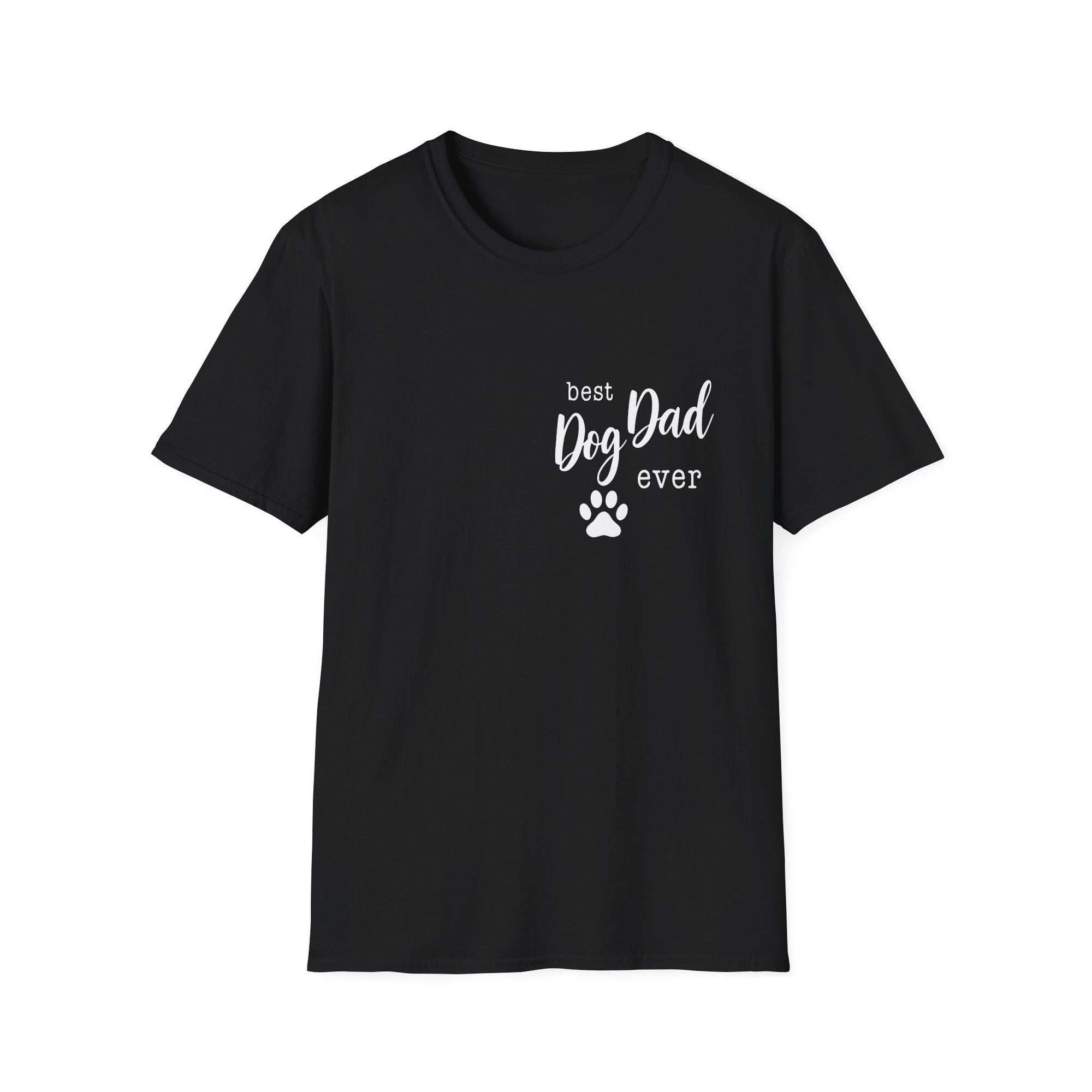 🐾 Best Dog Dad Ever T-Shirt – For Proud Pup Parents
