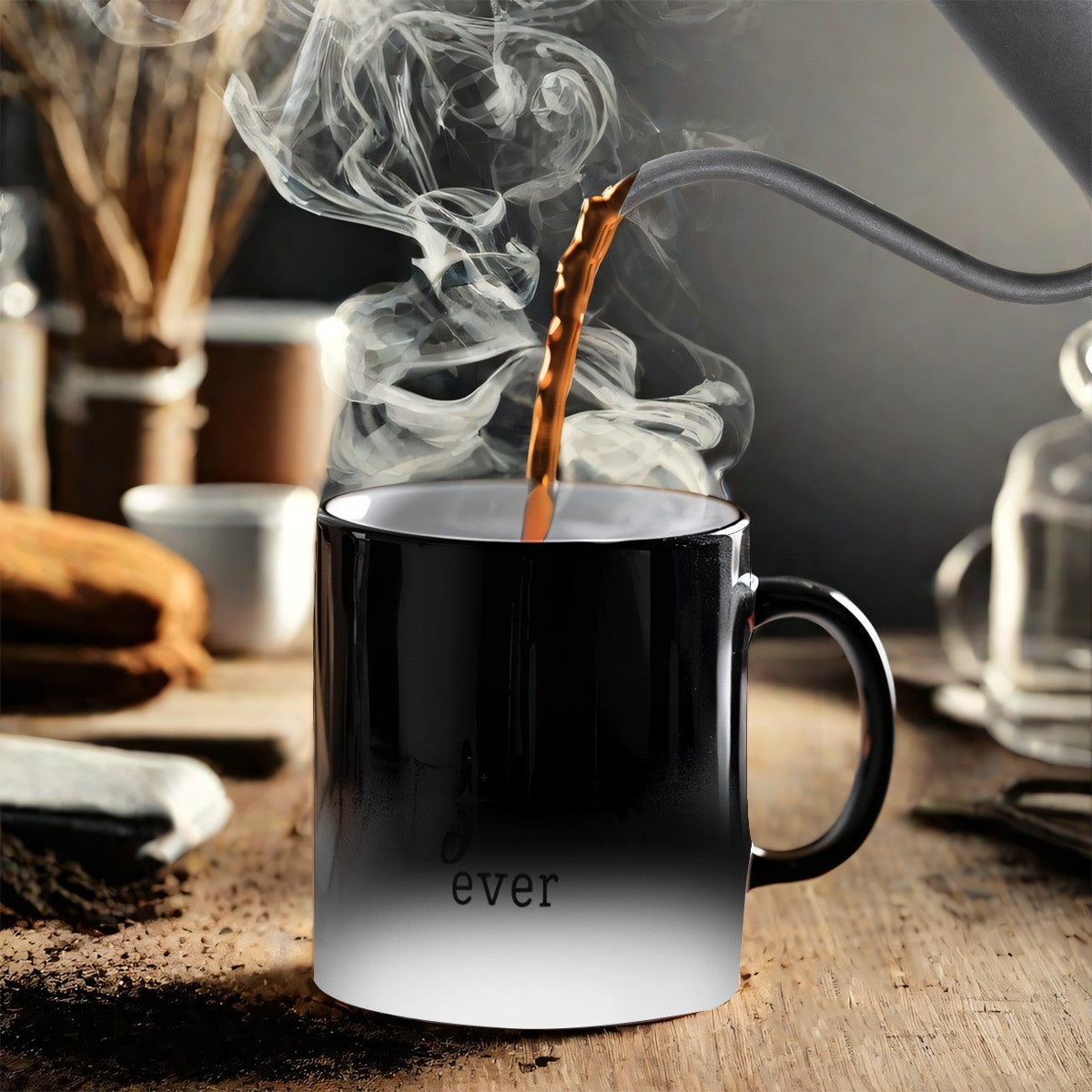 🖤 Magic Color Changing Dog Dad Mug
