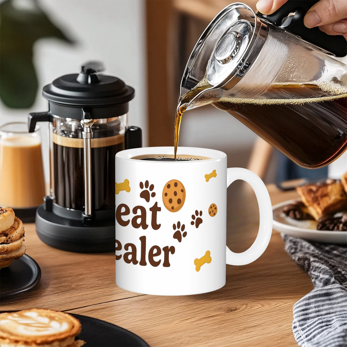 ☕🐾 Treat Dealer Coffee Mug