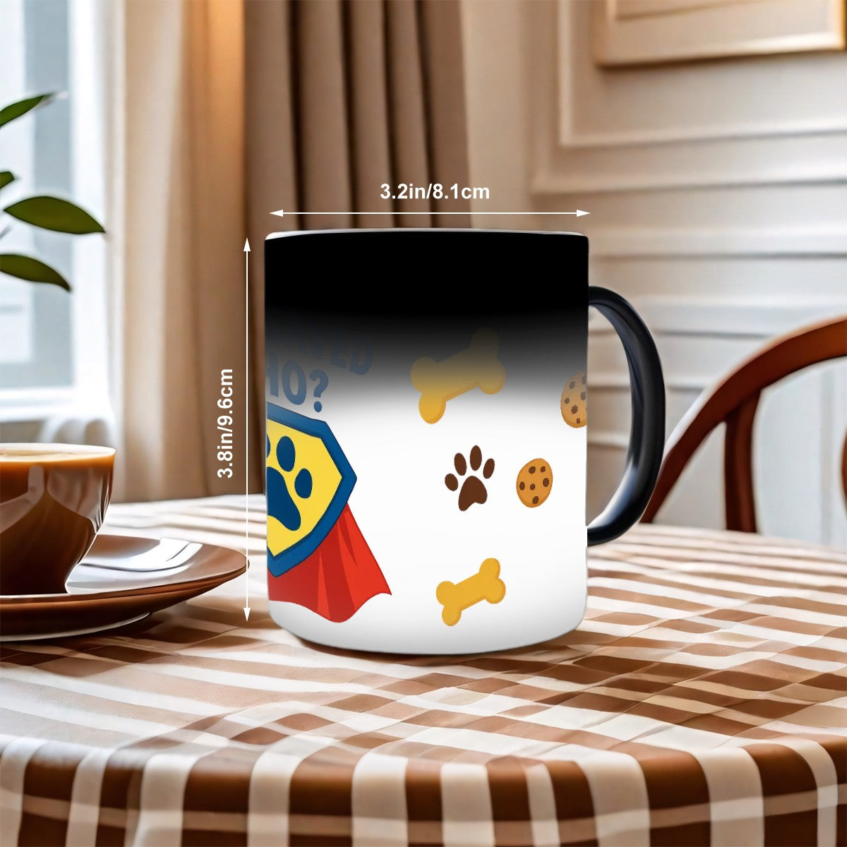 "Who Saved Who?" - Magic Color Changing Mug